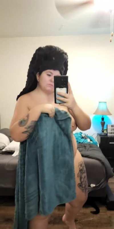 Can I send you videos like this after my showers?