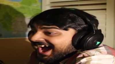 Me when I saw Travis Scott in Fortnite