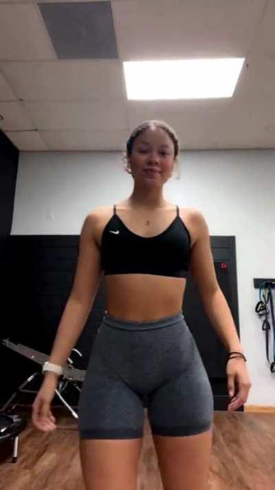 Ana's got the thighs and ass to match.