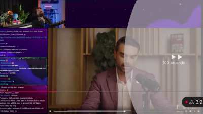 Destiny influenced by Myron’s antisemitism 😂😂Even playing the sound🎶🎶