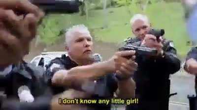 He has no idea where the little girl is