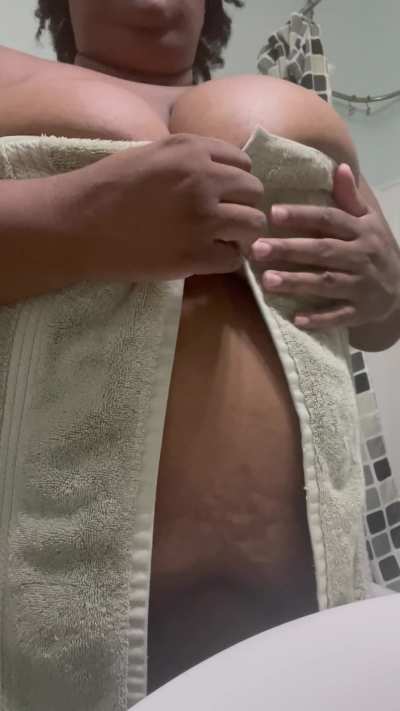 Time for a bigger towel 