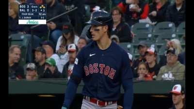 Jarren Duran sends a GRAND SLAM to Africa!