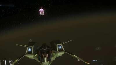 Showing a mate the game. 