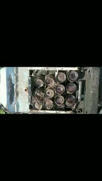 An extremely rare video of Ukrainian S-300PT surface-to-air missile system in action - also showing some of its kills, including a Russian 