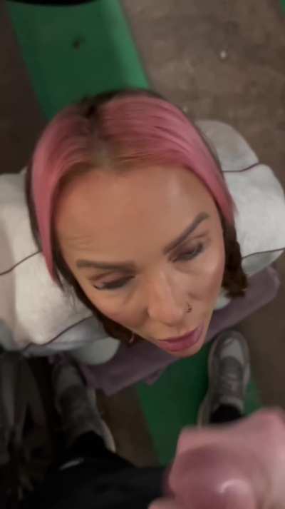 I love being a naughty slut in public