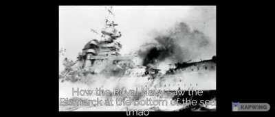 hahahhaa, Bismarck goes blup blup