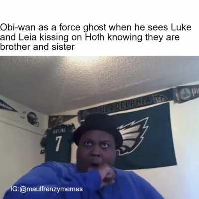 Obi-wan witnessed a madness