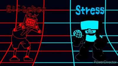 Glitcher x stress mashup by me (YouTube: blam flumptyswap)