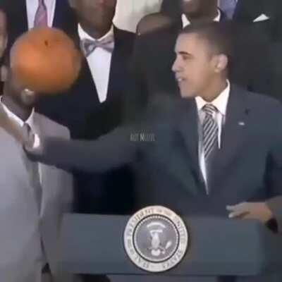 Obama ballin