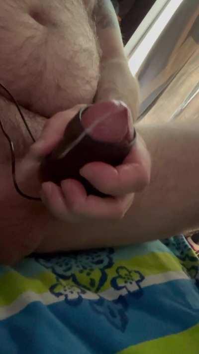This vibrating sleeve makes me cum soooo hard