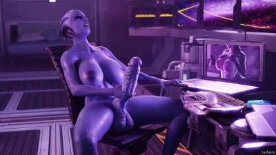 Futa Liara (Lecherix) [Mass Effect]