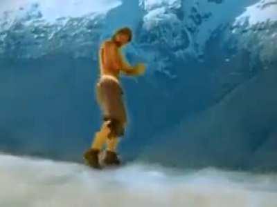 watching fellowship of the ring and at 8:50 this starts playin’