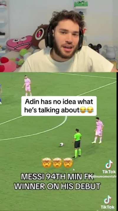 Most Analytical Yank Welcomes Messi to America 🤠🤠🤠