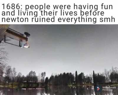 the suffering that newton caused is unbearable