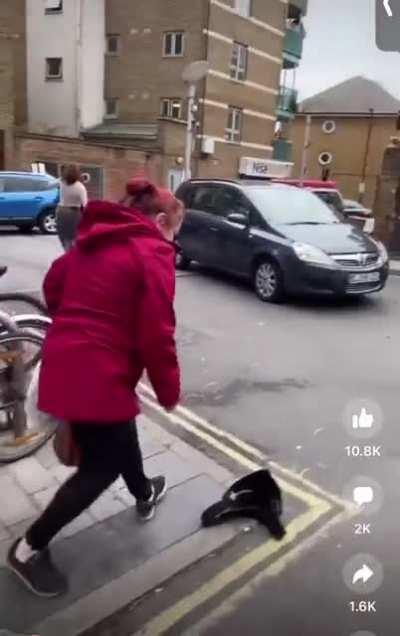 Girl in red is getting mugged, girl with dog tries to intervene but the dog attacks the girl and it’s owner. Somebody mentioned this video in another post, here it is!