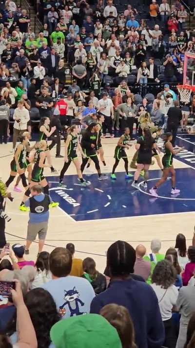 My favorite part of a Lynx home win