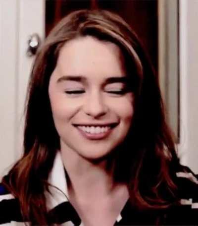 Emilia Clarke when your cock first slides in.