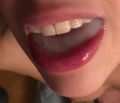 It's so delicious to swallow 💦 💦 ❤️