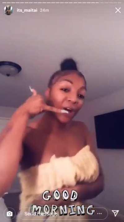 IG story Baddest stripper in the A