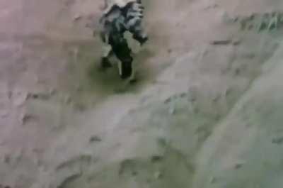 Inventor Troy Hurtubise the unbreakable in his mark III grizzly bear protection suit