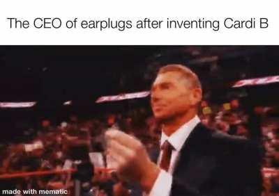 Here comes the money!