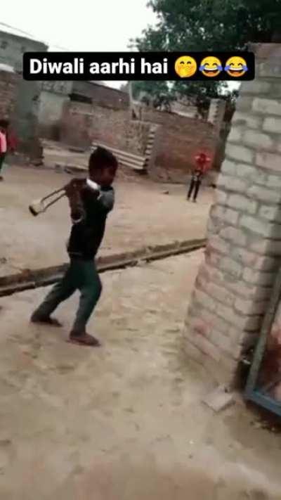 Playing with Fire cracker what could go wrong