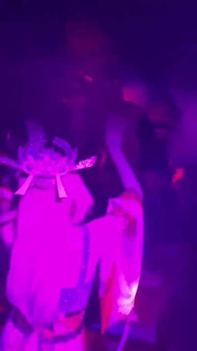 Eula the night after the event in the Cat's Tail