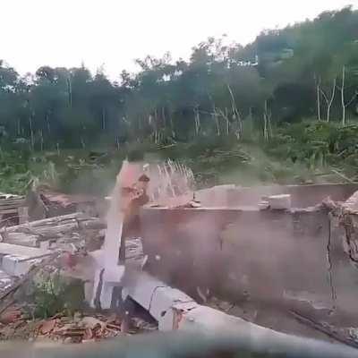 Biggest fuckin dominoes