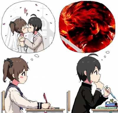 Intrusive thoughts are winning