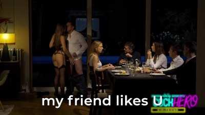 Entertaining husband guests [rCockheroGirlfriend143]