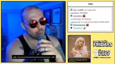 Fantano commenting the new Billie Eilish record