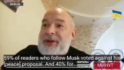 Ukrainian TV says Elon Musk is a Russian spy working with the FSB