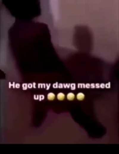 lil nigga didn’t deserve that 😭