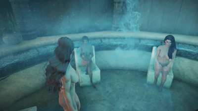 Bath after a long day of questing