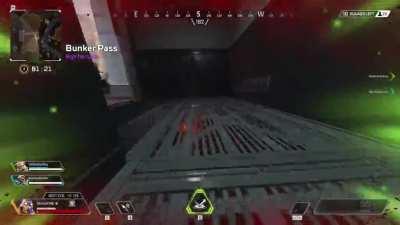 Octane speed Glitching and Tap-Strafing through bunker. +Bloodhound wallbouncing over me