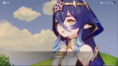 I fixed Layla's hangout. now she can finally relax.