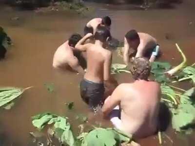 WCGW unclog a manhole