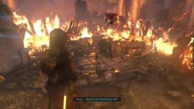 Little dramatic there bud?