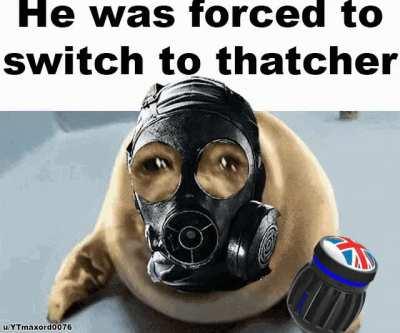 He was forced to switch :(