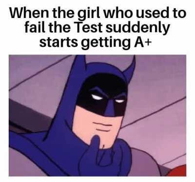 Good relations with the Male teacher she has