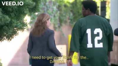 Nice save, Pam. (Deleted Scene)