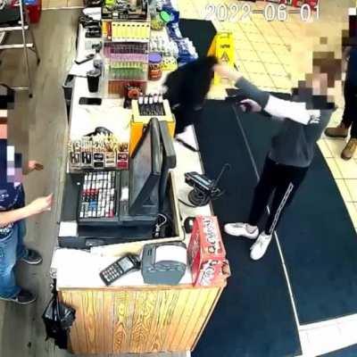 12 year old robs store