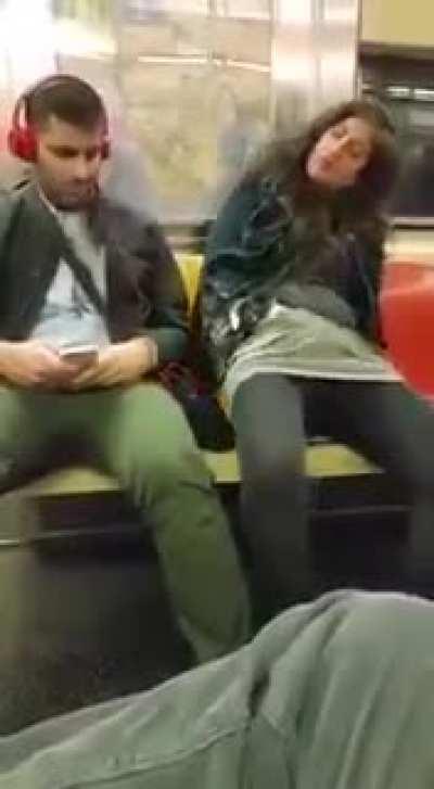 Horny on the train