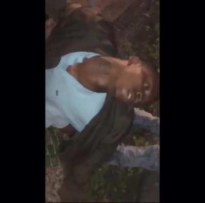 Guy high on PCP in public