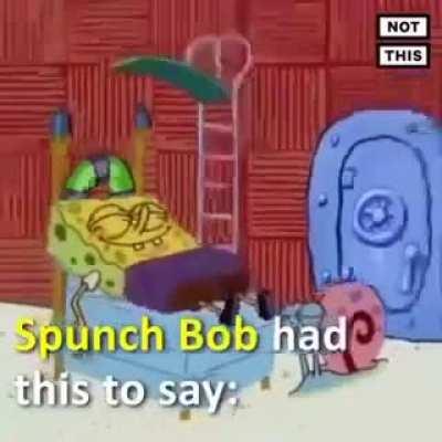 Sponebob’s house gets foreclosed by the bank