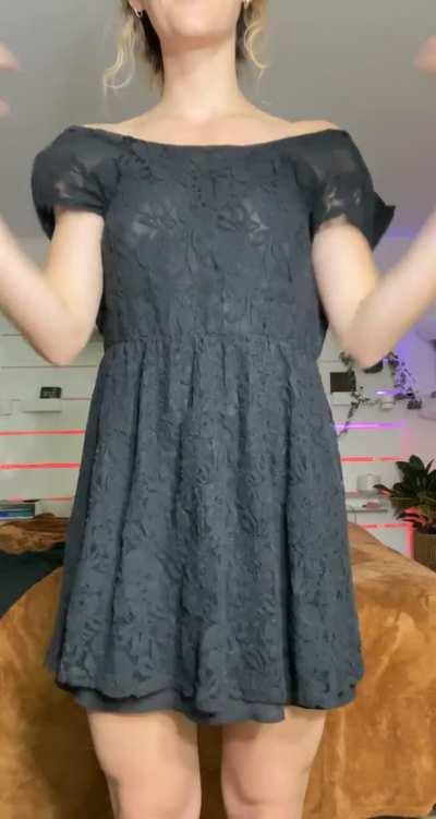 What would you do after I drop my dress (f)or you?