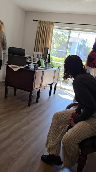 Just dropping off rent today