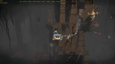 My game Captain Steampunk, level building a mining town and some air battles.