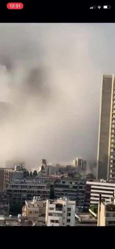 Fireworks factory in Lebanon catches fire and explodes